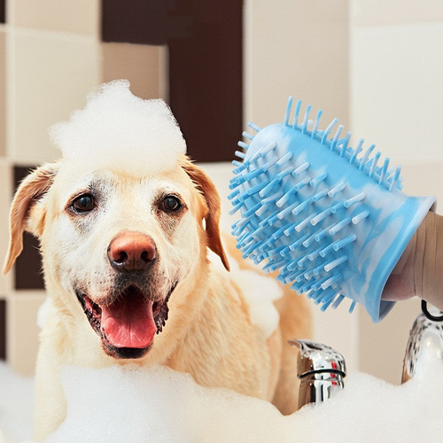 2-in-1 Dog Paw Cleaner Cup and Brush