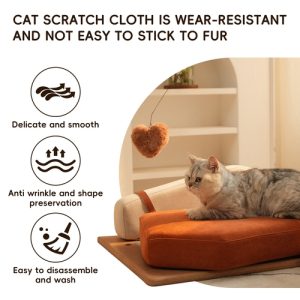 Wooden Pet Bed for Cats & Dogs – Oak Veneer Modern Furniture-Grade